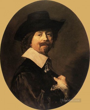 フランス・ハルス Painting - 男の肖像 1644 オランダ黄金時代 フランス ハルス